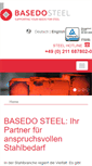 Mobile Screenshot of basedosteel.com